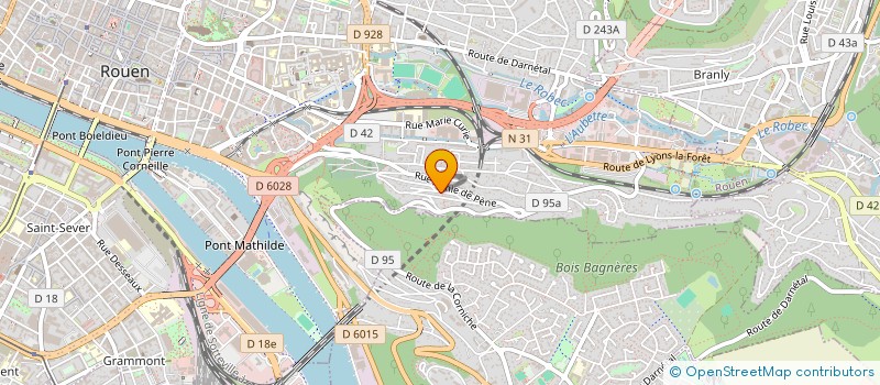 localisation de l'entreprise ART SCENE  ROUEN