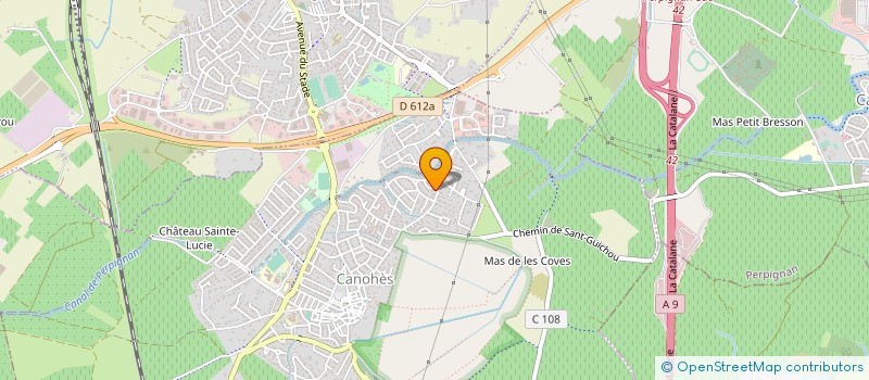 localisation de l'entreprise ART SCENE EN L AIR  CANOHES