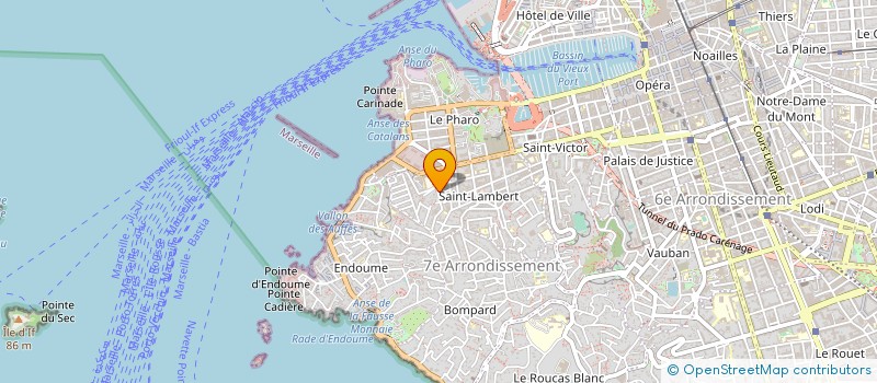 localisation de l'entreprise ART SCENE LUTINS à MARSEILLE