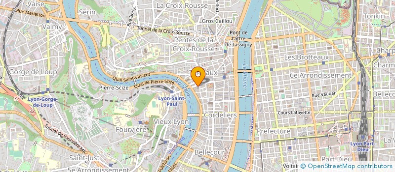 localisation de l'entreprise ART SCENE STUDIO à LYON