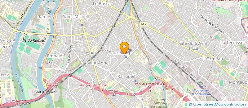 localisation de l'entreprise ART-SCENIC à TOULOUSE