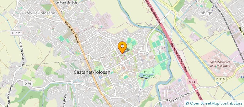 localisation de l'entreprise ART'SCENIQUE à CASTANET-TOLOSAN