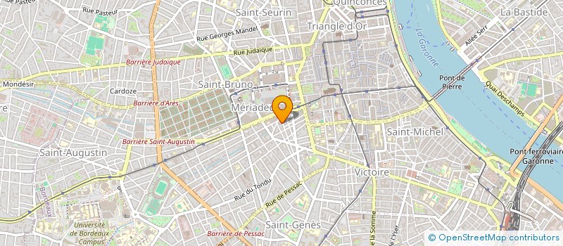 localisation de l'entreprise ART SCHOOL  BORDEAUX