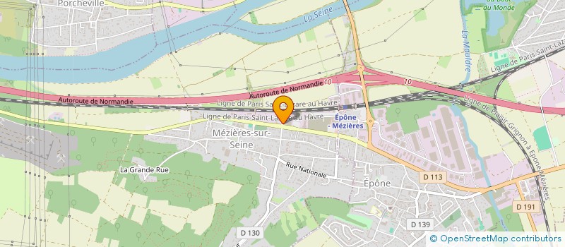 localisation de l'entreprise ART SECURITE PRIVEE  MEZIERES-SUR-SEINE