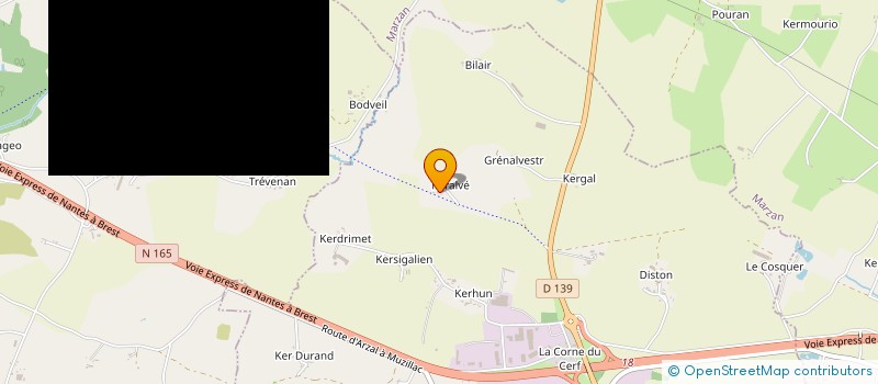 localisation de l'entreprise ART SELIN JARDIN  ARZAL