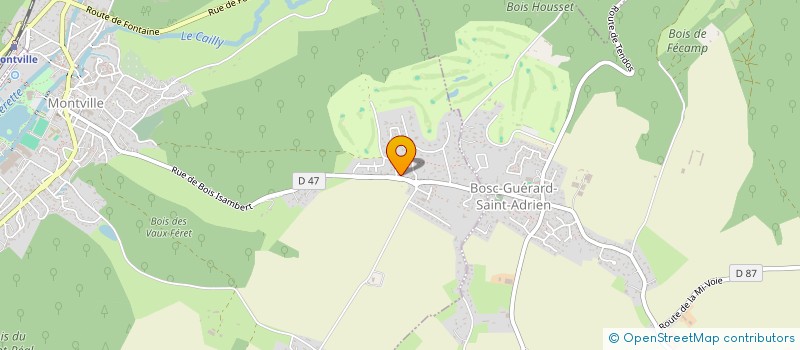 localisation de l'entreprise ART SERVICES  MONTVILLE