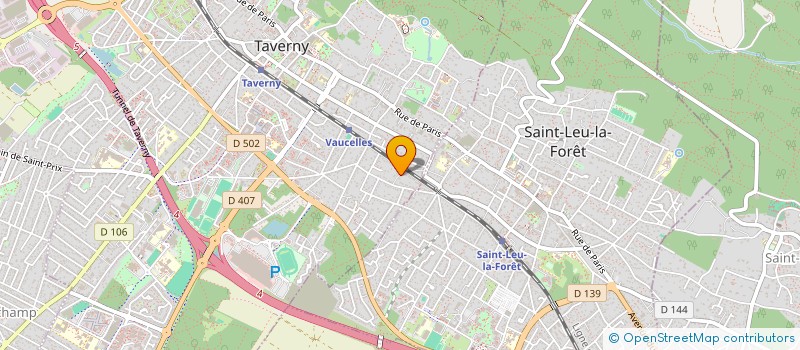 localisation de l'entreprise ART SERVICES  TAVERNY