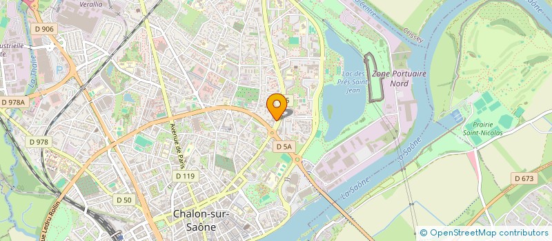 localisation de l'entreprise ART SIEGES à CHALON-SUR-SAONE