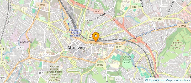 localisation de l'entreprise ART SKI TECH  CHAMBERY