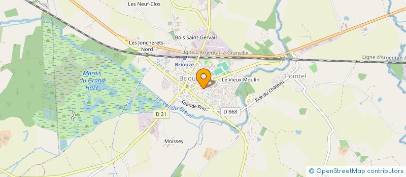 localisation de l'entreprise ART SONIC à BRIOUZE
