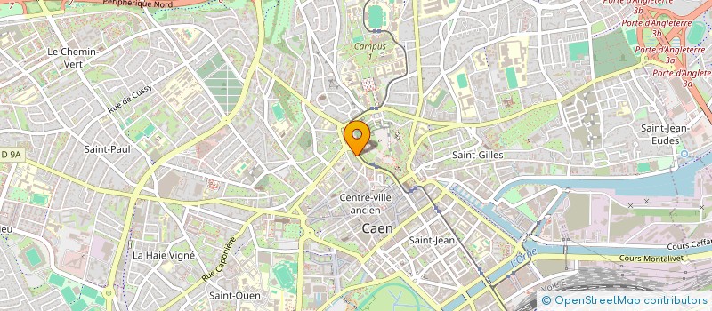 localisation de l'entreprise ART SONIQUE à CAEN