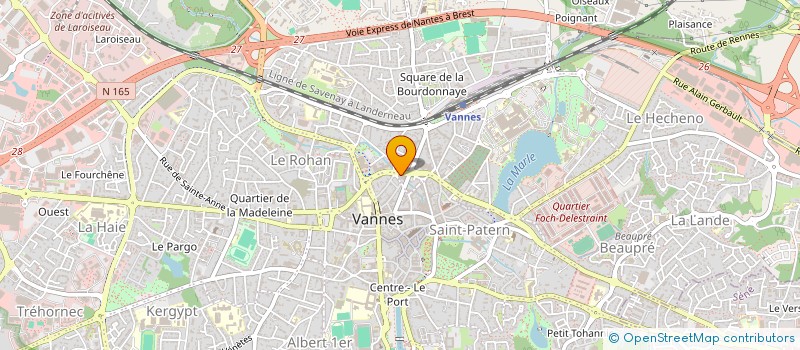 localisation de l'entreprise ART SORIN à VANNES