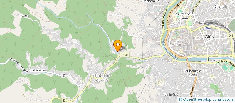 localisation de l'entreprise ART SORT  ALES