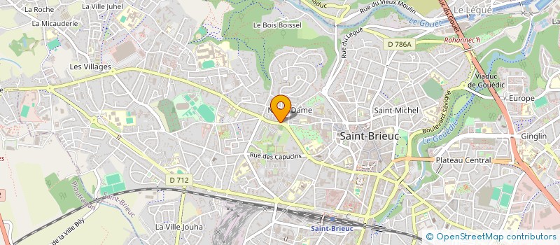 localisation de l'entreprise ART STUDIO  SAINT-BRIEUC