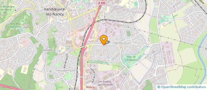 localisation de l'entreprise ART STYLE CONSTRUCTION  HEILLECOURT