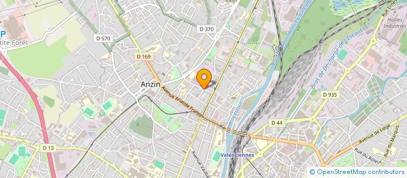 localisation de l'entreprise ART STYLE DECO  ANZIN