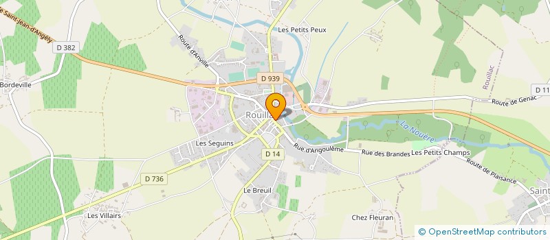 localisation de l'entreprise ART & STYLES à ROUILLAC