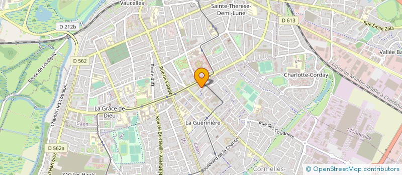 localisation de l'entreprise ART'SYNDICATE SARL SCOOP à CAEN