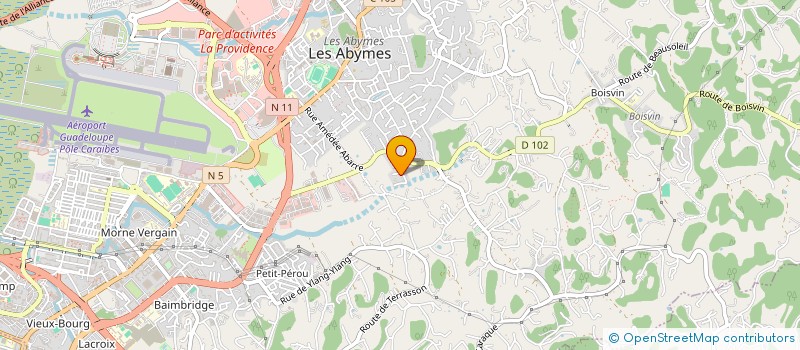 localisation de l'entreprise ART TATTOO à LES ABYMES