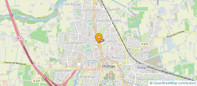 localisation de l'entreprise ART'TEC SERVICES  ORANGE