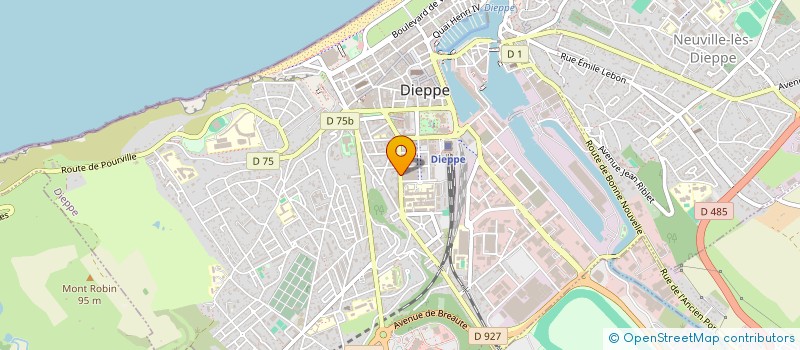 localisation de l'entreprise ART & TECH  DIEPPE