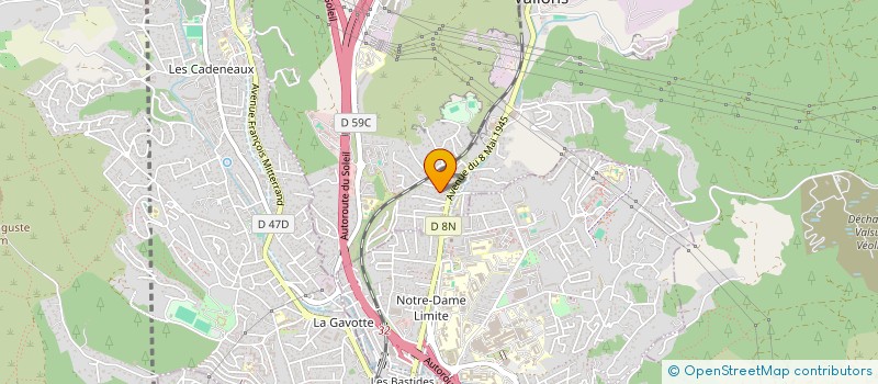 localisation de l'entreprise ART TECH INNOVATIONS SARL à SEPTEMES-LES-VALLONS