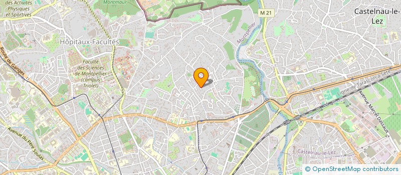 localisation de l'entreprise ART TECH MAKERS à MONTPELLIER
