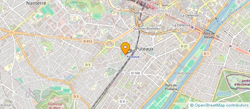 localisation de l'entreprise ART & TECHNIC à PUTEAUX