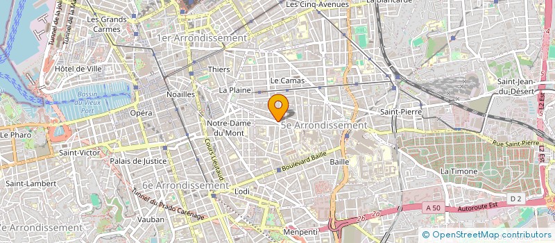 localisation de l'entreprise ART TECHNIC PHOCEEN à MARSEILLE