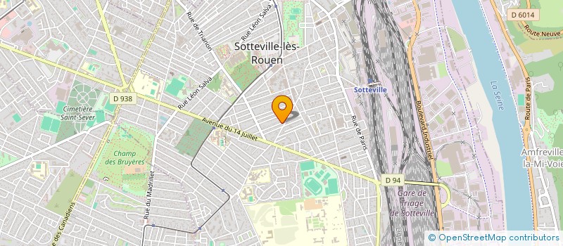 localisation de l'entreprise ART TECHNIQUES à SOTTEVILLE-LES-ROUEN