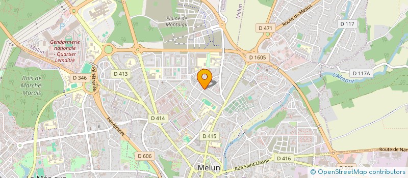 localisation de l'entreprise ART TELECOM à MELUN