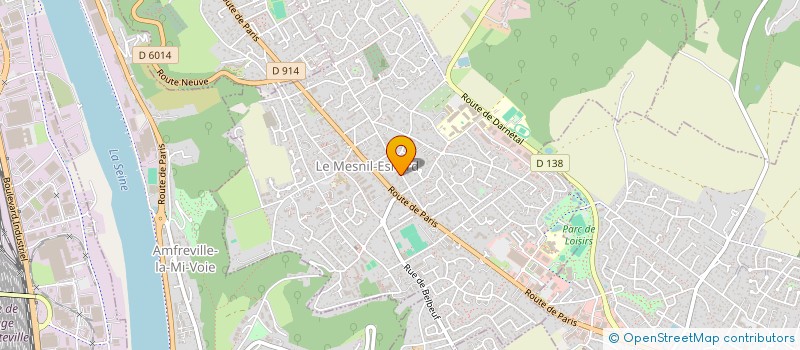 localisation de l'entreprise ART TERRE  LE MESNIL-ESNARD