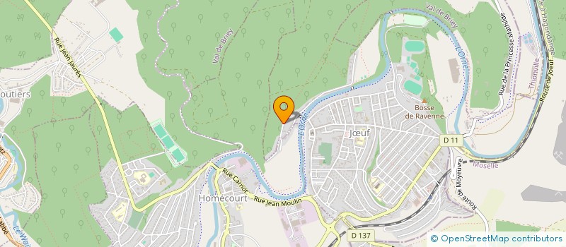 localisation de l'entreprise ART-THERAPIE POUR TOUS  JUF