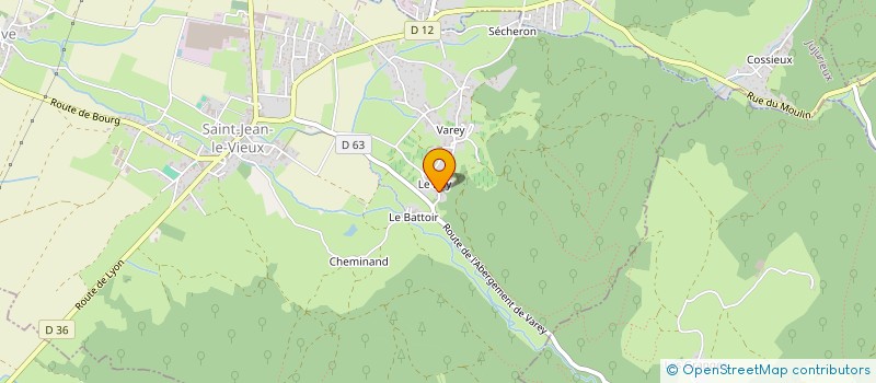 localisation de l'entreprise ART TILING  SAINT-JEAN-LE-VIEUX