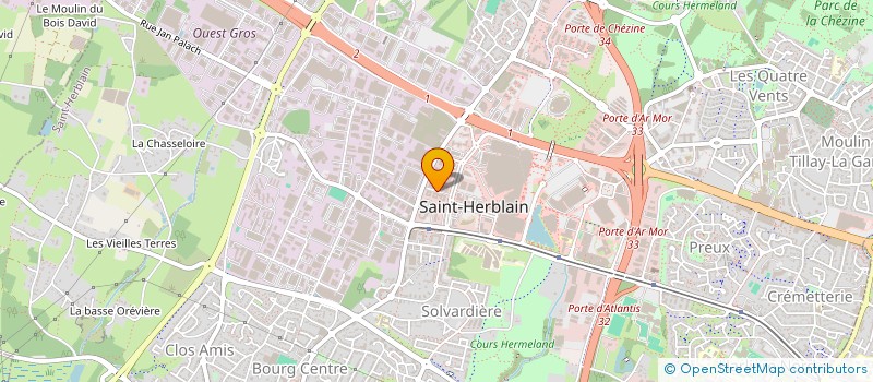 localisation de l'entreprise ART TOIT  SAINT-HERBLAIN