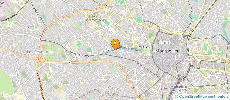 localisation de l'entreprise ART TV à MONTPELLIER