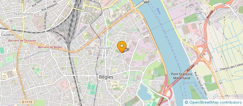 localisation de l'entreprise ART UMAKU à BEGLES