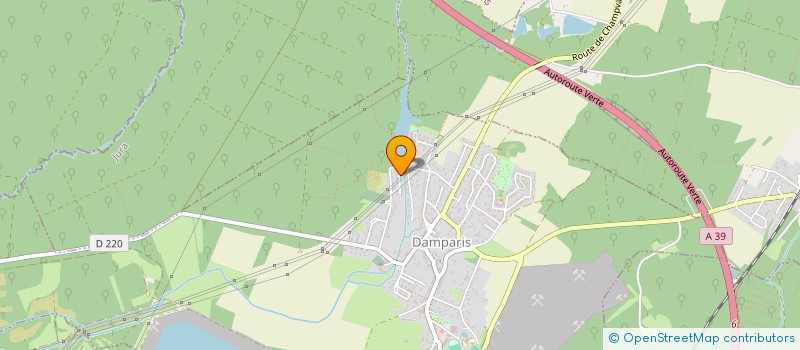 localisation de l'entreprise ART-UNLIMITED  DAMPARIS