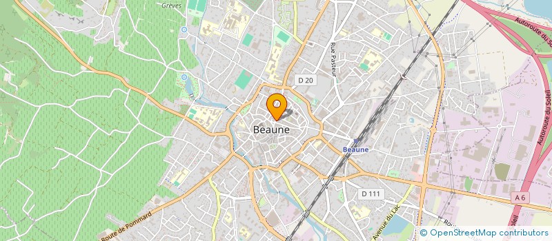 localisation de l'entreprise ART VIN & CONSEIL  BEAUNE