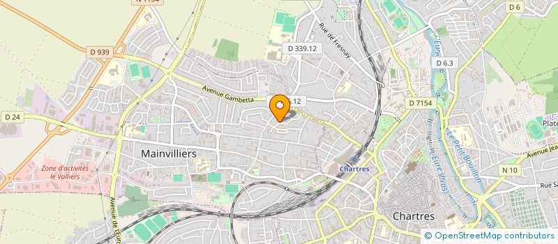 localisation de l'entreprise ART VISUAL STUDIO à MAINVILLIERS