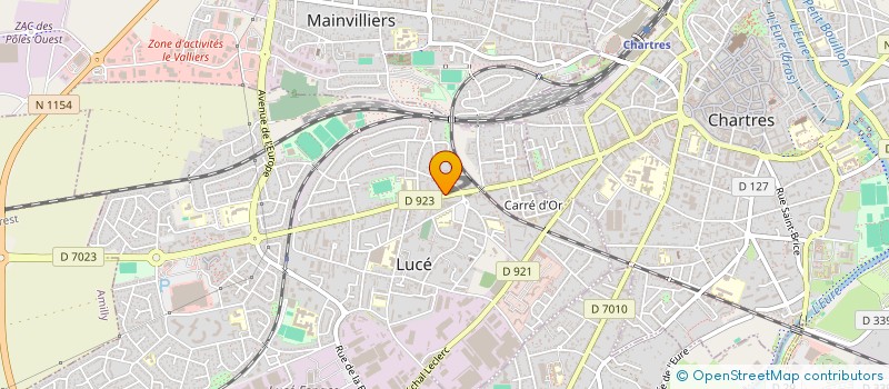 localisation de l'entreprise ART VISUAL STUDIO à CHARTRES