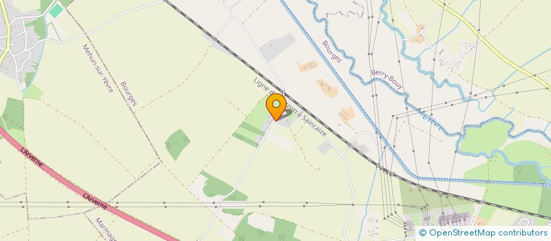 localisation de l'entreprise ART VITRAIL  MARMAGNE