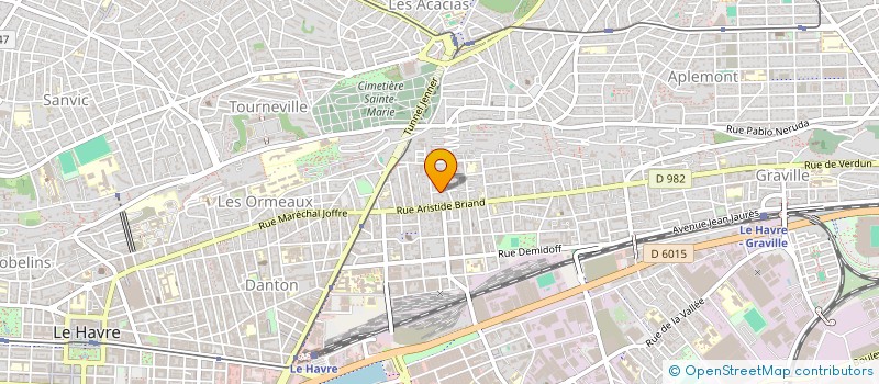 localisation de l'entreprise ART VOYAGEUR  SAINTE-ADRESSE