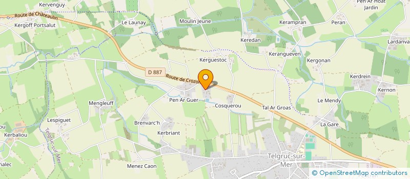 localisation de l'entreprise ART WATT  ARGOL