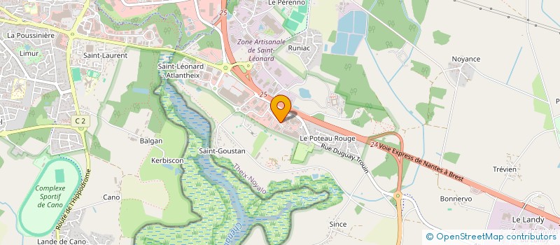 localisation de l'entreprise ART XPRESSION CREATION  THEIX-NOYALO