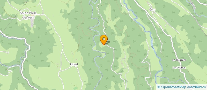 localisation de l'entreprise ART ZIMUT  SAINT-CERE