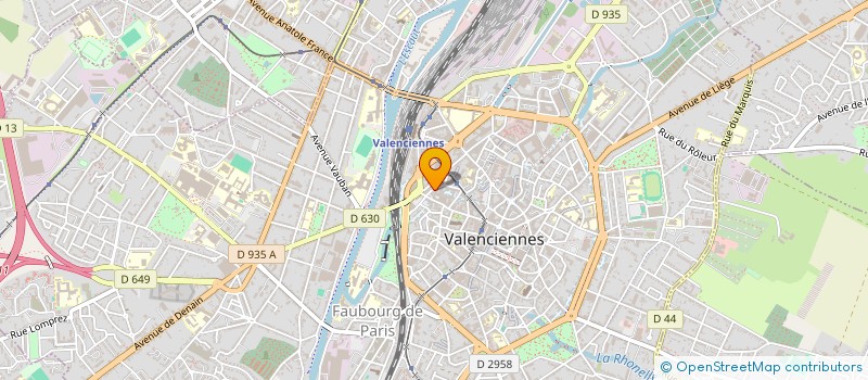 localisation de l'entreprise ART ZOYD 3 à VALENCIENNES
