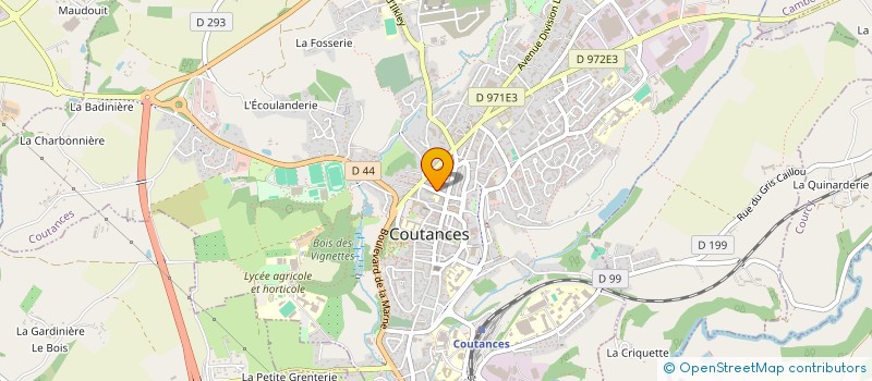 localisation de l'entreprise ART2FLAM  COUTANCES