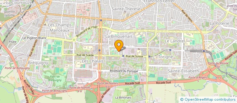 localisation de l'entreprise ART2RENNES à RENNES