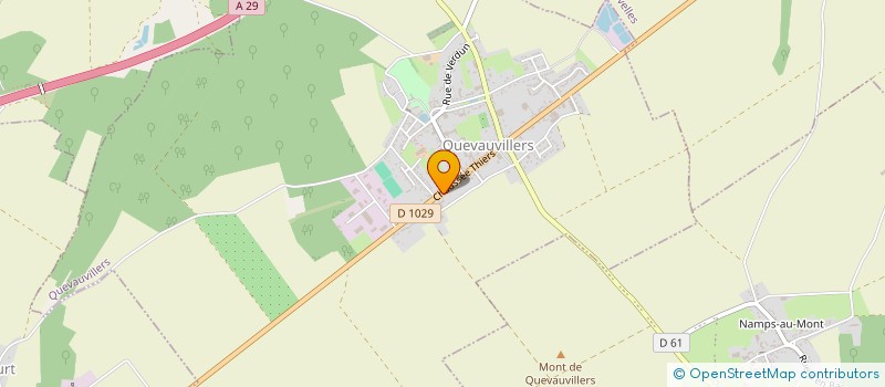 localisation de l'entreprise ART2TEK  QUEVAUVILLERS